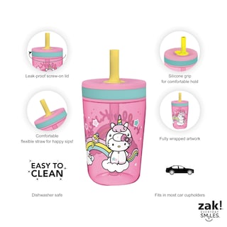 Foto 4 | Set De Vasos Zak Designs Hello Kitty Kelso De 450 Ml, Paquete De 2 Para Niños - Venta Internacional.