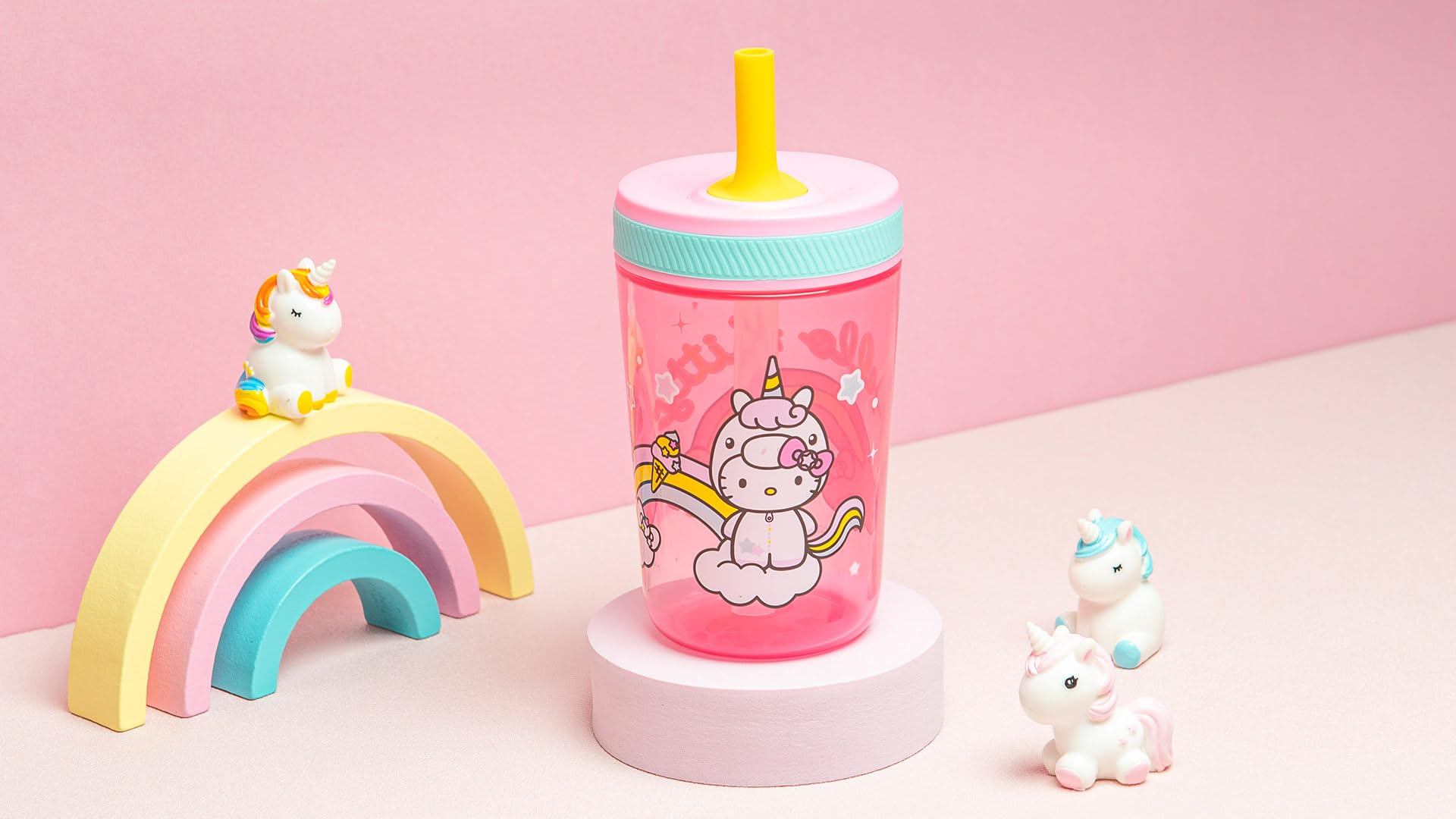 Foto 8 pulgar | Set De Vasos Zak Designs Hello Kitty Kelso De 450 Ml, Paquete De 2 Para Niños - Venta Internacional.