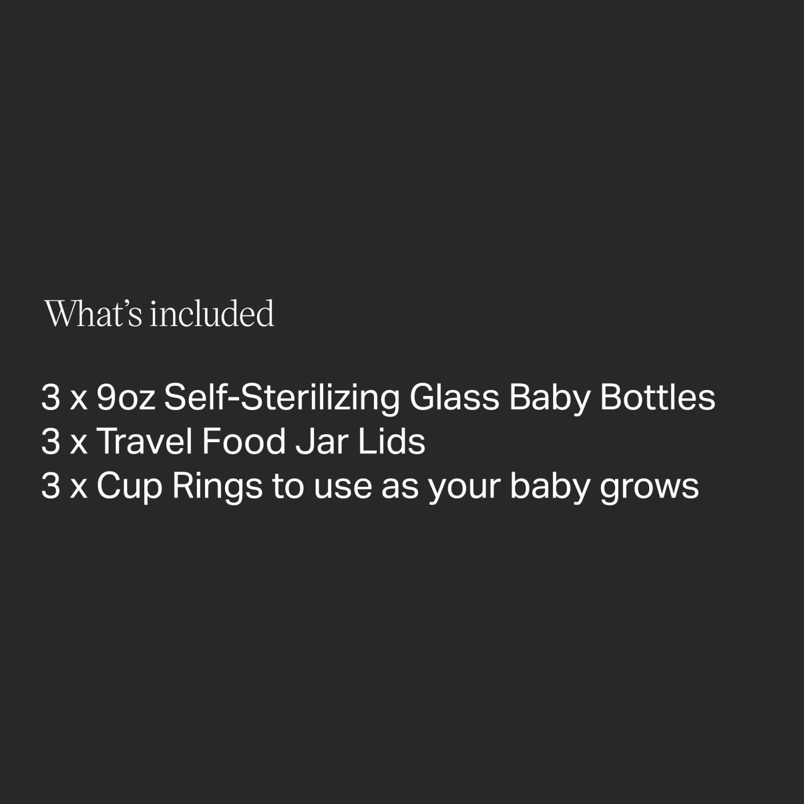 Foto 7 pulgar | Set De Botellas Tommee Tippee Natural Start Glass 270 Ml 3 Unidades - Venta Internacional.