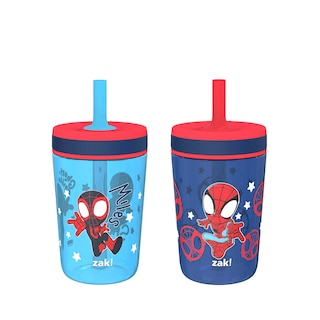 Foto 1 | Vasos Para Niños Pequeños Zak Designs Marvel Spider-man Kelso, 450 Ml, Paquete De 2 - Venta Internacional.