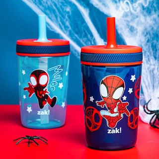 Foto 2 | Vasos Para Niños Pequeños Zak Designs Marvel Spider-man Kelso, 450 Ml, Paquete De 2 - Venta Internacional.