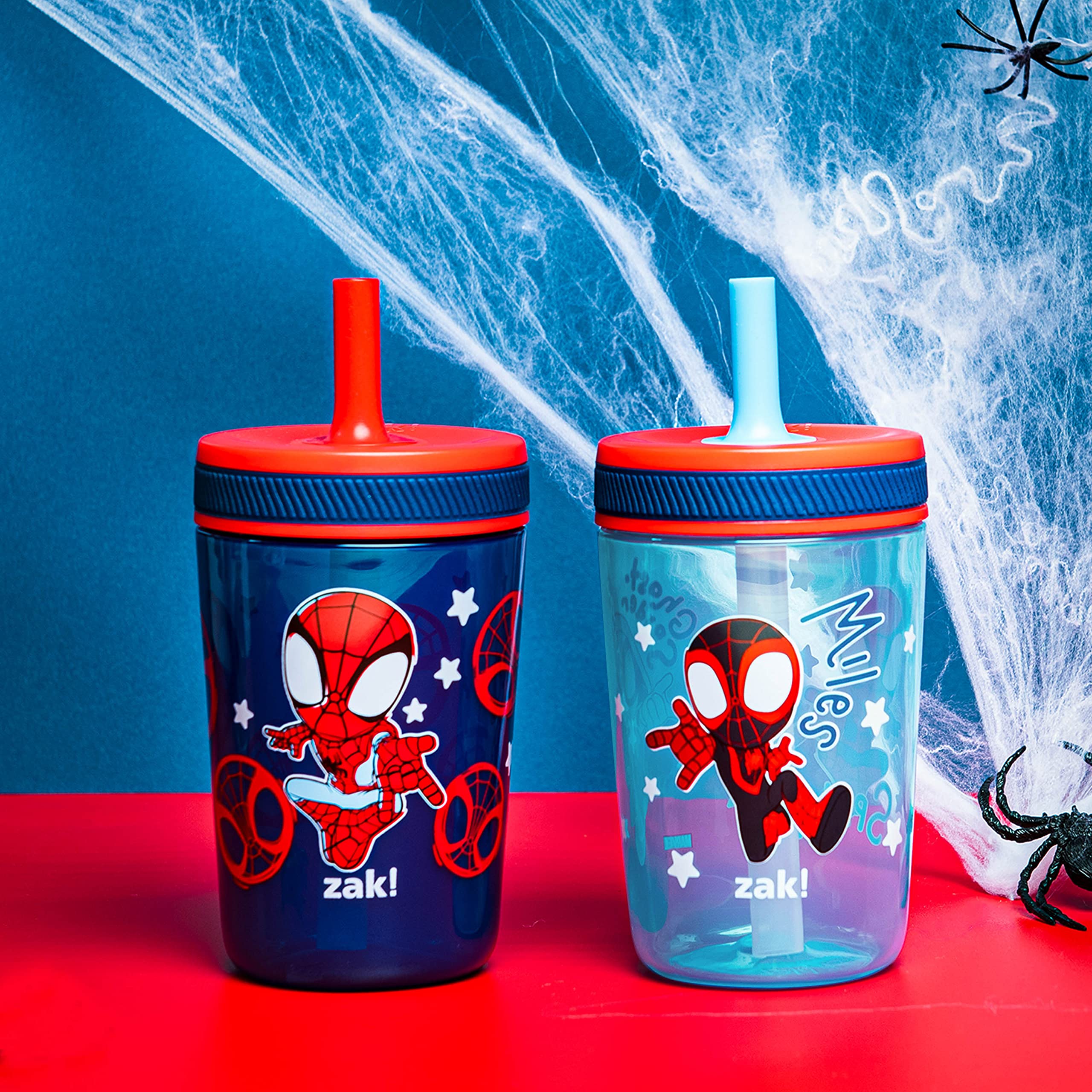 Foto 8 pulgar | Vasos Para Niños Pequeños Zak Designs Marvel Spider-man Kelso, 450 Ml, Paquete De 2 - Venta Internacional.