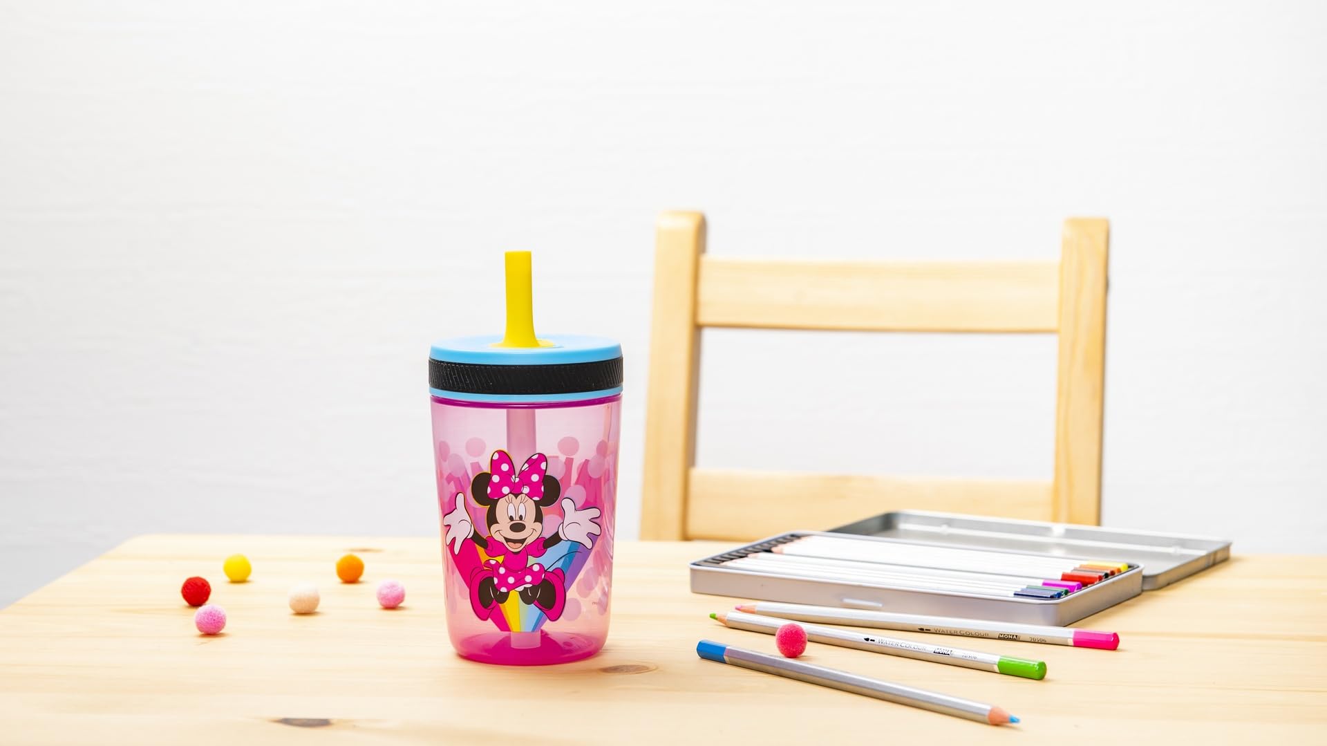 Foto 7 | Set De Vasos Zak Designs Disney Kelso Minnie Mouse, 450 Ml, 2 Unidades - Venta Internacional.