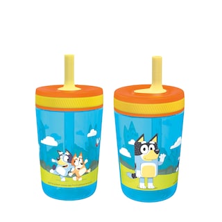 Foto 1 | Set De Vasos Bluey Kelso De Zak Designs, 450 Ml, 2 Unidades, Para Niños - Venta Internacional.
