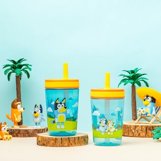 Foto 3 | Set De Vasos Bluey Kelso De Zak Designs, 450 Ml, 2 Unidades, Para Niños - Venta Internacional.