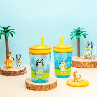Foto 6 | Set De Vasos Bluey Kelso De Zak Designs, 450 Ml, 2 Unidades, Para Niños - Venta Internacional.