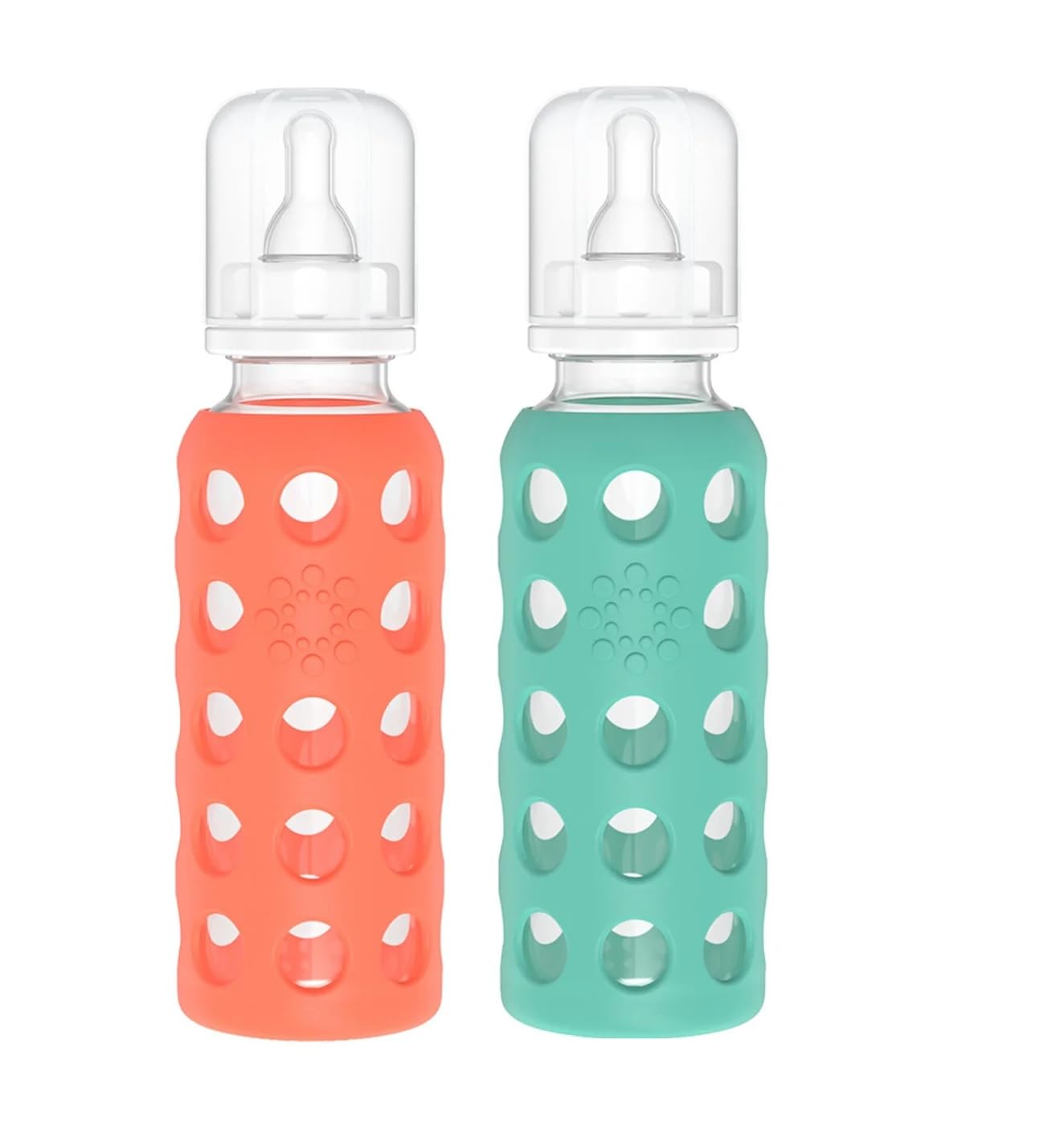Foto 4 | Biberones Lifefactory De Vidrio De 9 Onzas Con Funda De Silicona, Paquete De 4 - Venta Internacional.