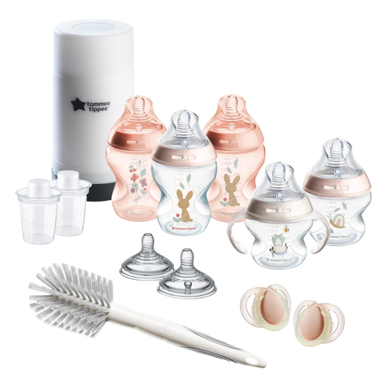 Juego De Biberones Tommee Tippee Natural Start 150 Ml 270 Ml, Rosa - Venta Internacional.