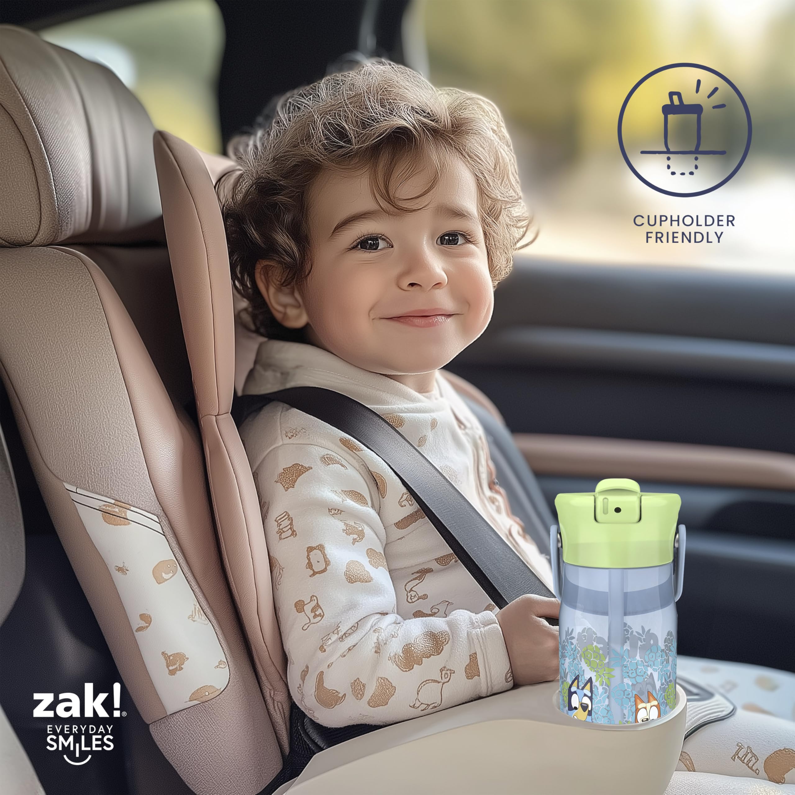 Foto 5 | Botella de Agua Harmony Bluey de Zak Designs 500 ml Paquete de 2 - Venta Internacional
