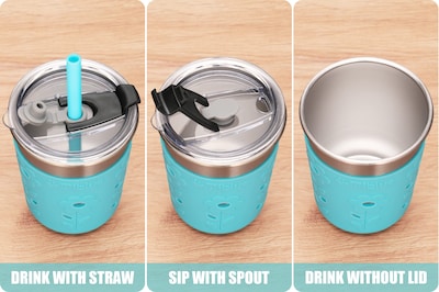 Foto 4 | Vasos Tiblue de Acero Inoxidable 4 Piezas de 240 ml-Venta Internacional