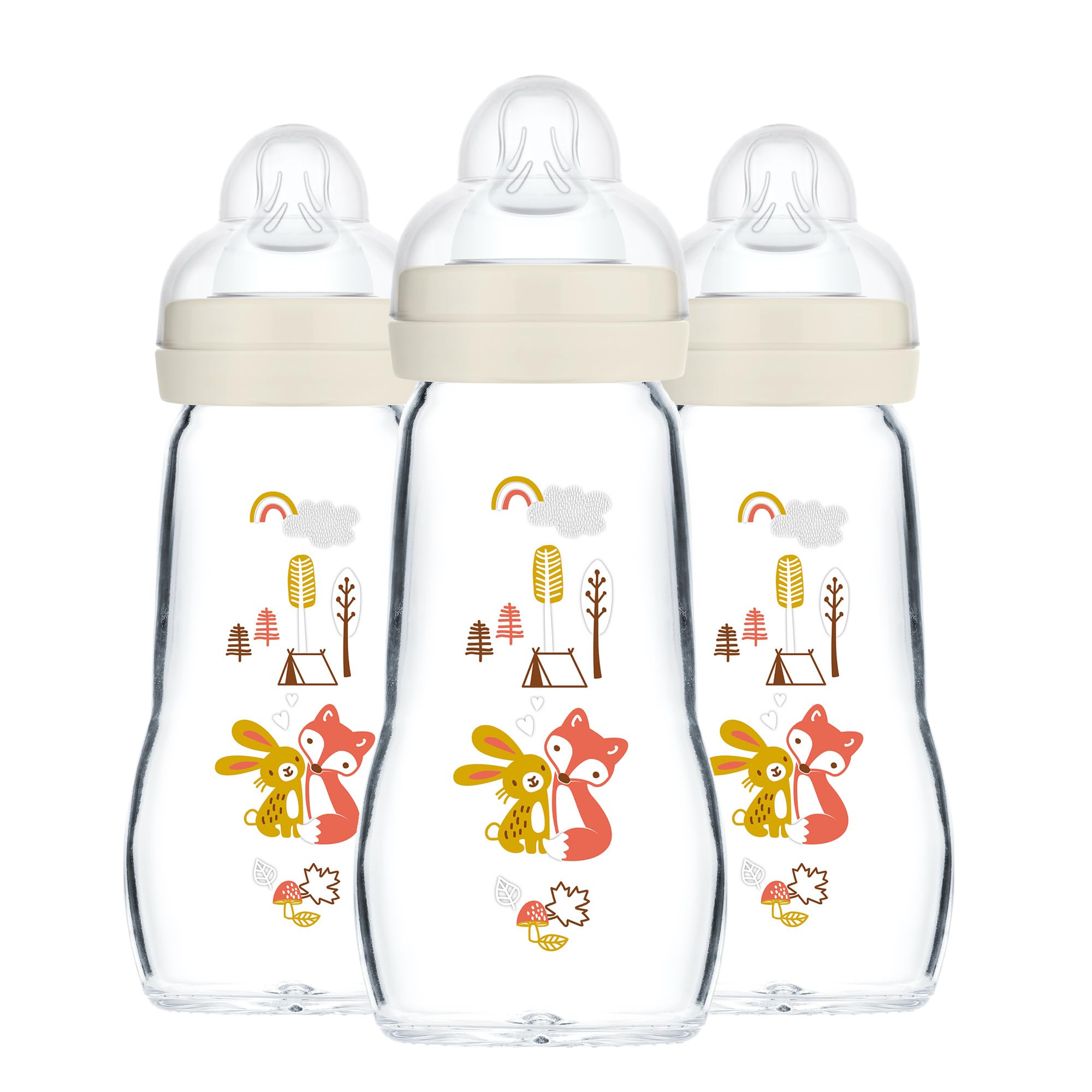 Foto 2 pulgar | Vasos Mam Feel Good Premium Glass 0 Meses 3 Piezas - Venta Internacional