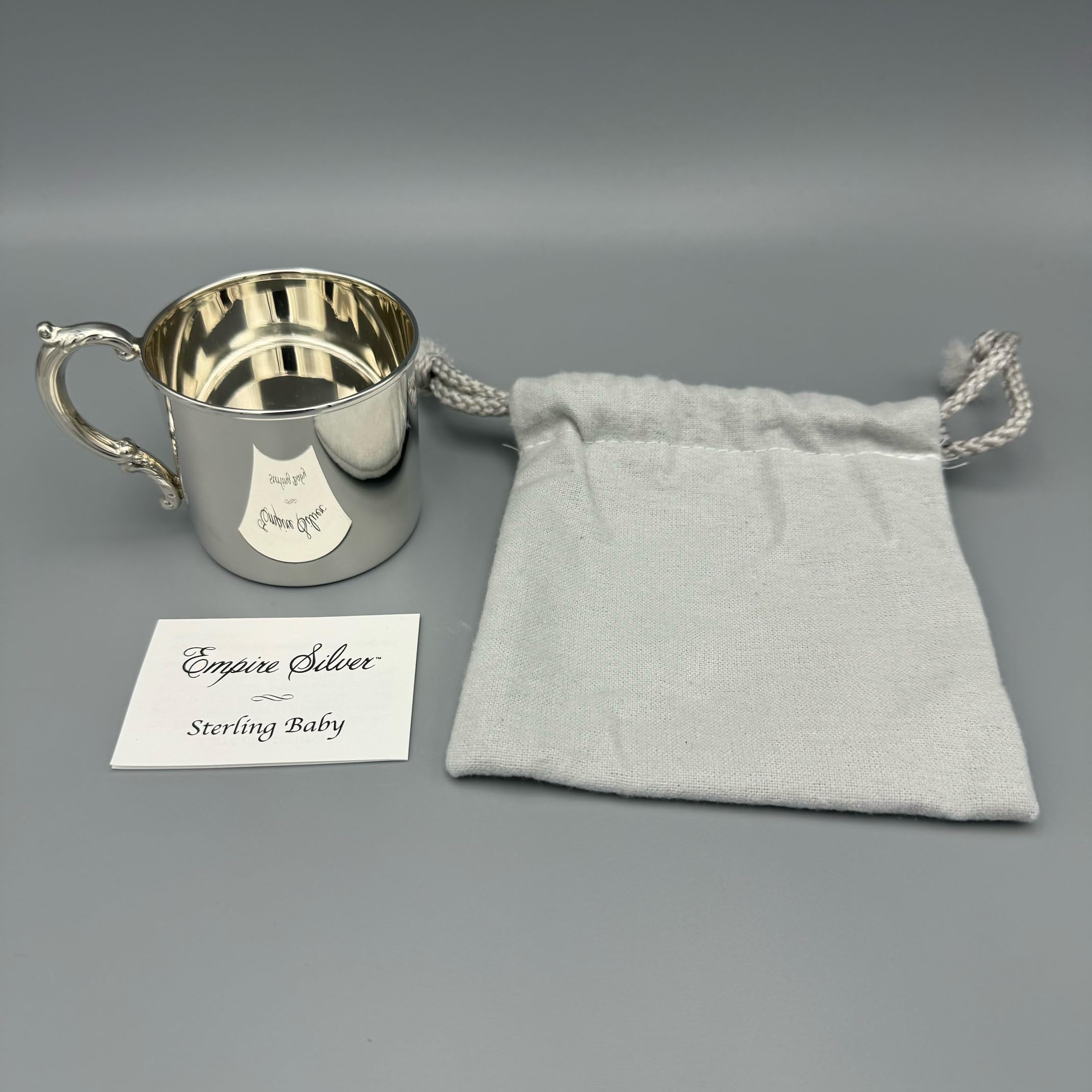 Foto 4 pulgar | Baby Cup Empire Classic de Plata de Ley - Venta Internacional