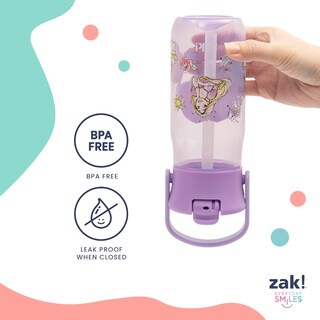 Foto 4 | Botella de Agua Harmony Disney Princess de Zak Designs 530 ml Paquete de 2 - Venta Internacional