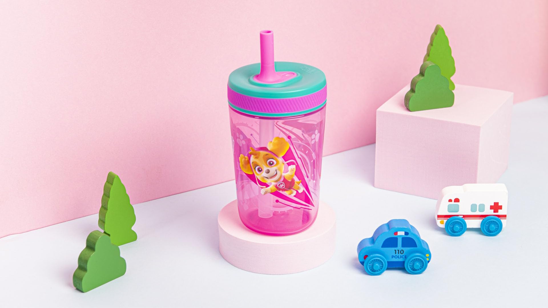 Foto 8 pulgar | Set de 2 Vasos Kelso Paw Patrol de Zak Designs 450 ml - Venta Internacional