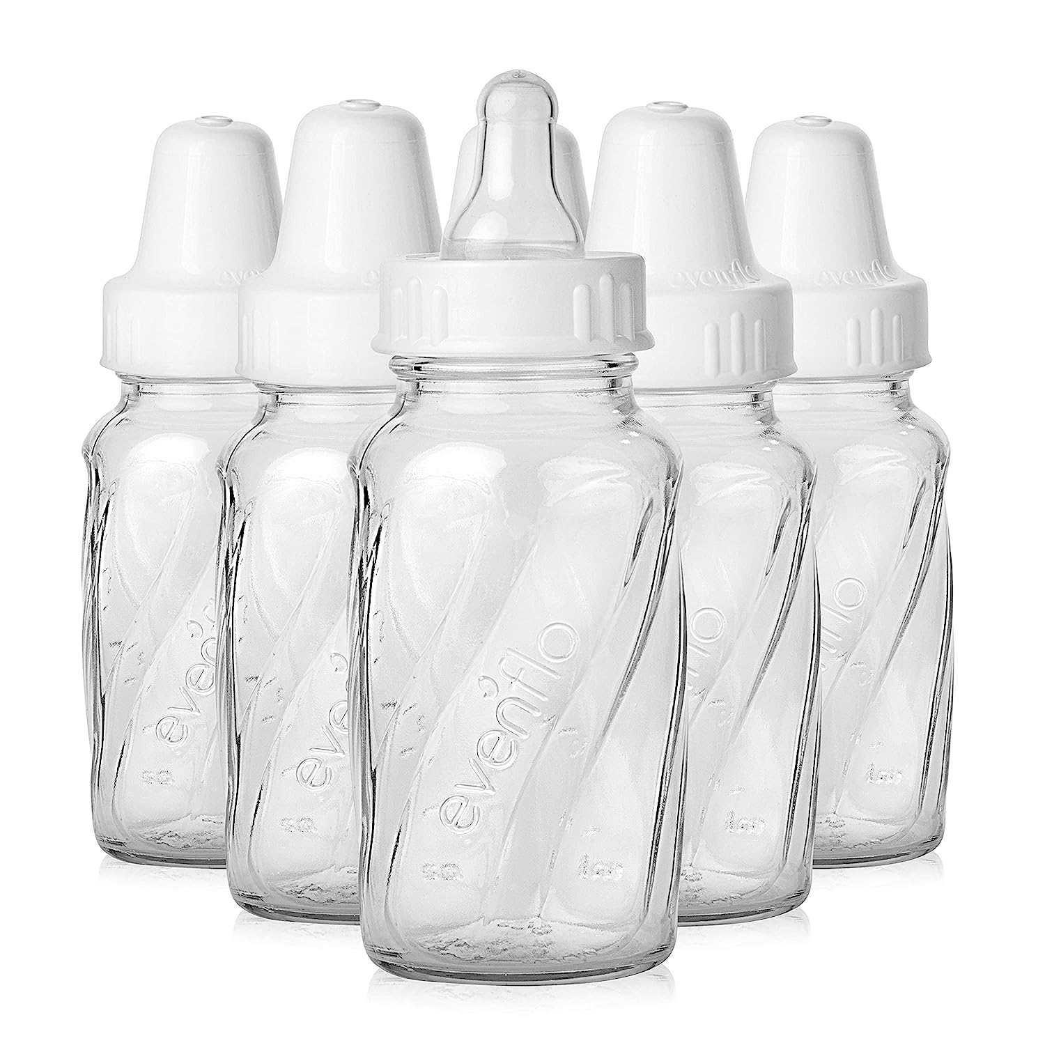 Biberón EvenFlo de 6 Piezas 120 ml-Venta Internacional