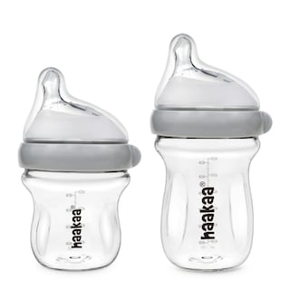 Foto 1 | Set De Biberones Haakaa Gen.3 De Vidrio Natural De 125 Ml Y 180 Ml - Venta Internacional.