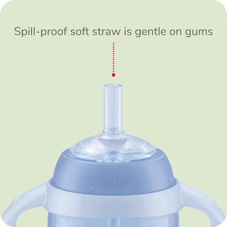 Foto 5 | Pajita Nuk Learner Para Niños Pequeños, 300 Ml, Con Pajita Blanda De Más De 8 M - Venta Internacional.