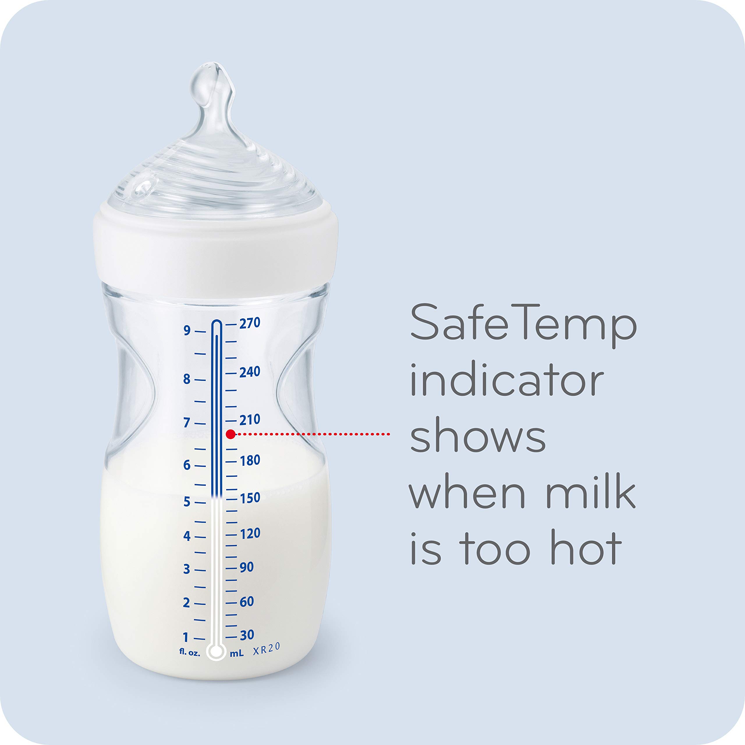 Foto 5 pulgar | Biberón Nuk Simply Natural Safetemp 150 Ml, Paquete De 12 - Venta Internacional.