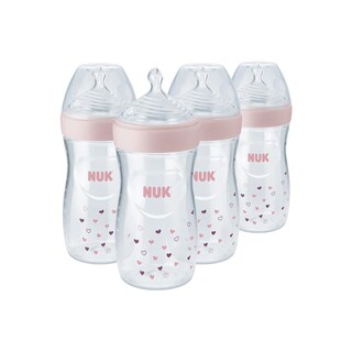 Foto 1 | Biberón Nuk Simply Natural Safetemp Girl De 250 Ml Paquete De 4 - Venta Internacional