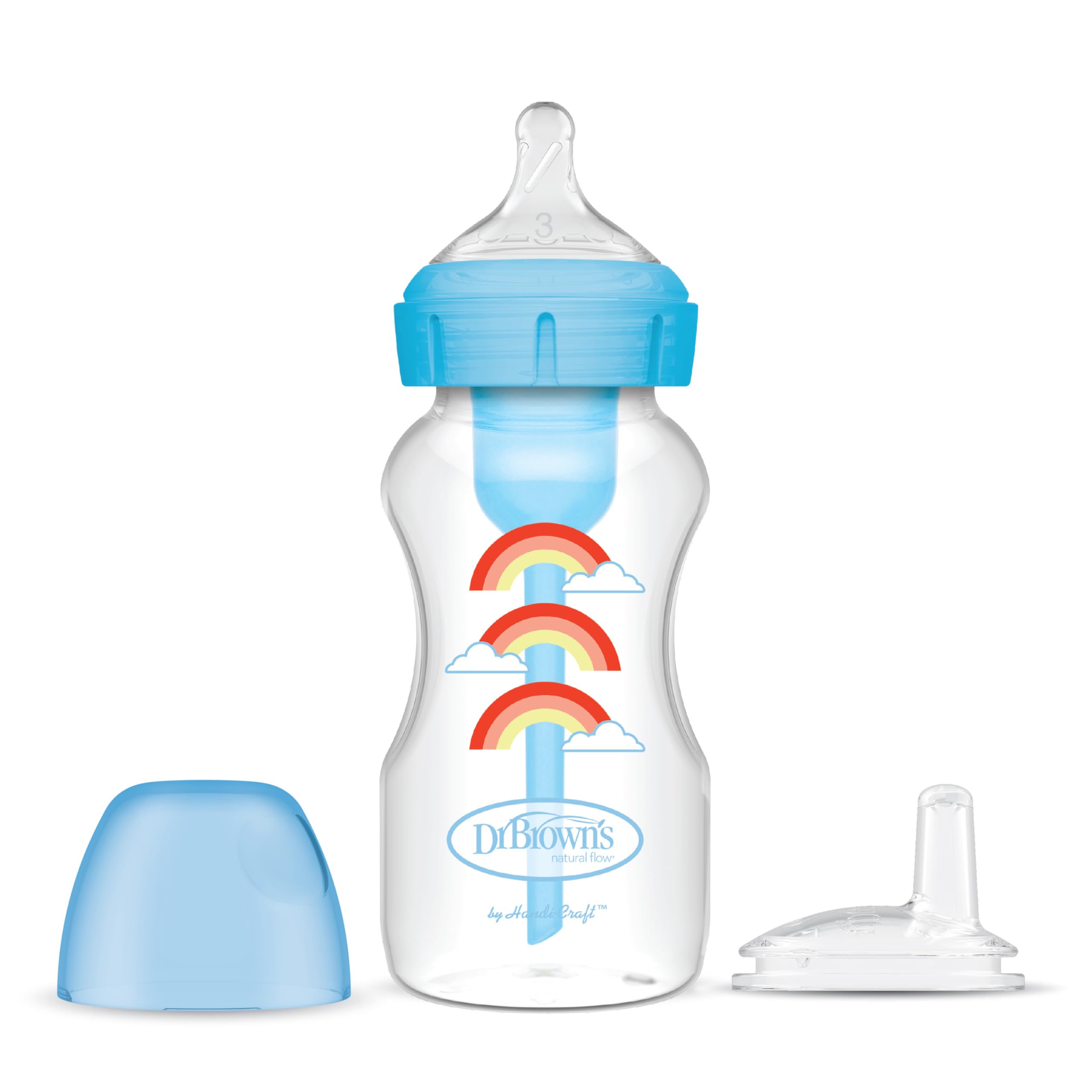 Biberón Dr. Brown's Anti-colic 270 ml 6 M+ - Venta Internacional