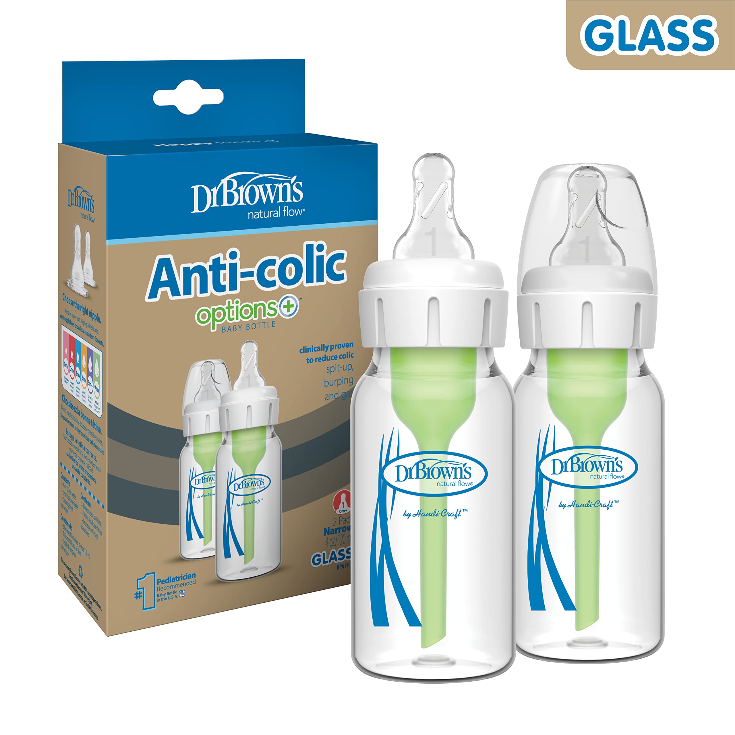 Foto 7 | Biberón Dr. Brown's Natural Flow Anticólico 120 ml - Venta Internacional