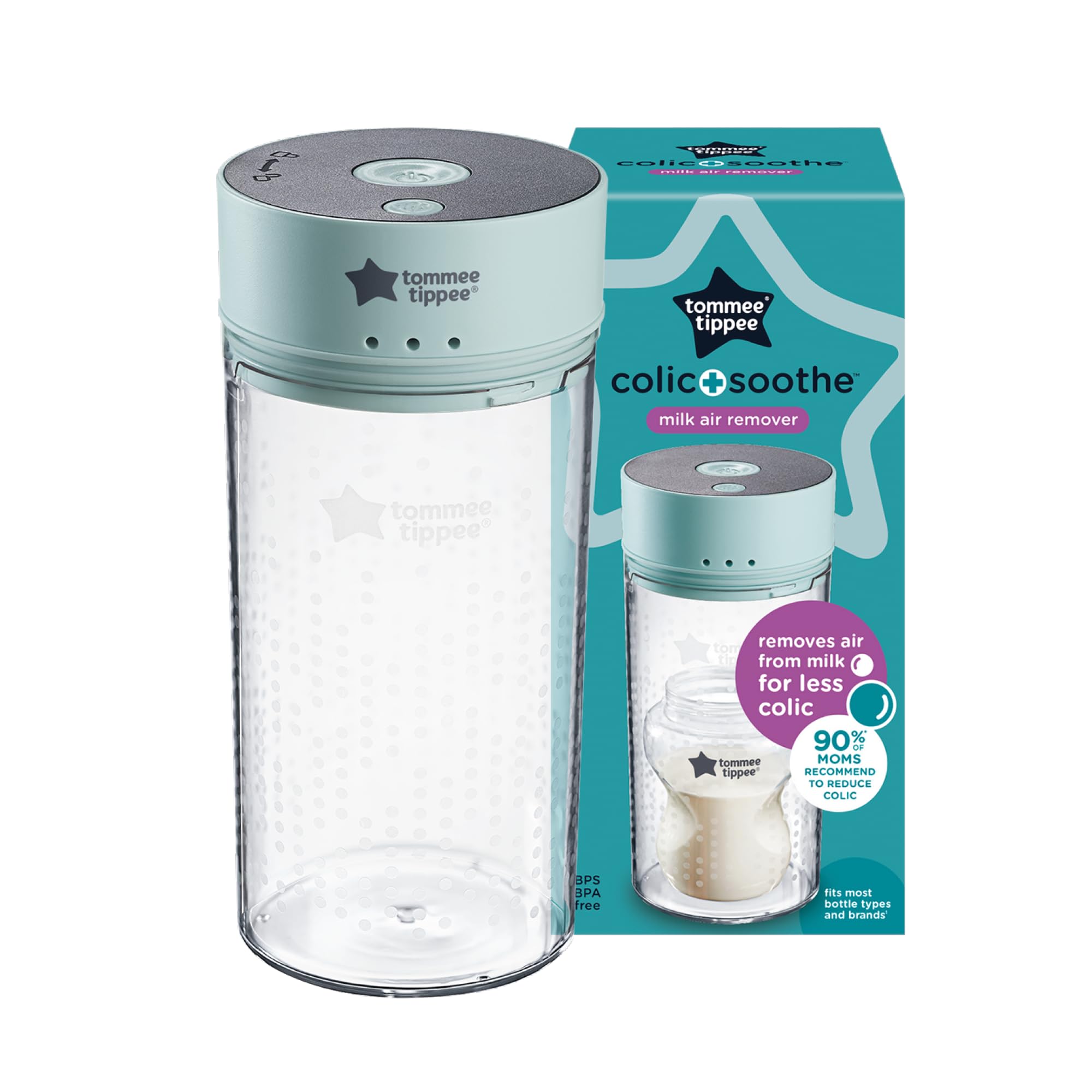 Foto 2 pulgar | Botella Eliminadora de Aire Anticólico Colicsoothe Tommee Tippee - Venta Internacional