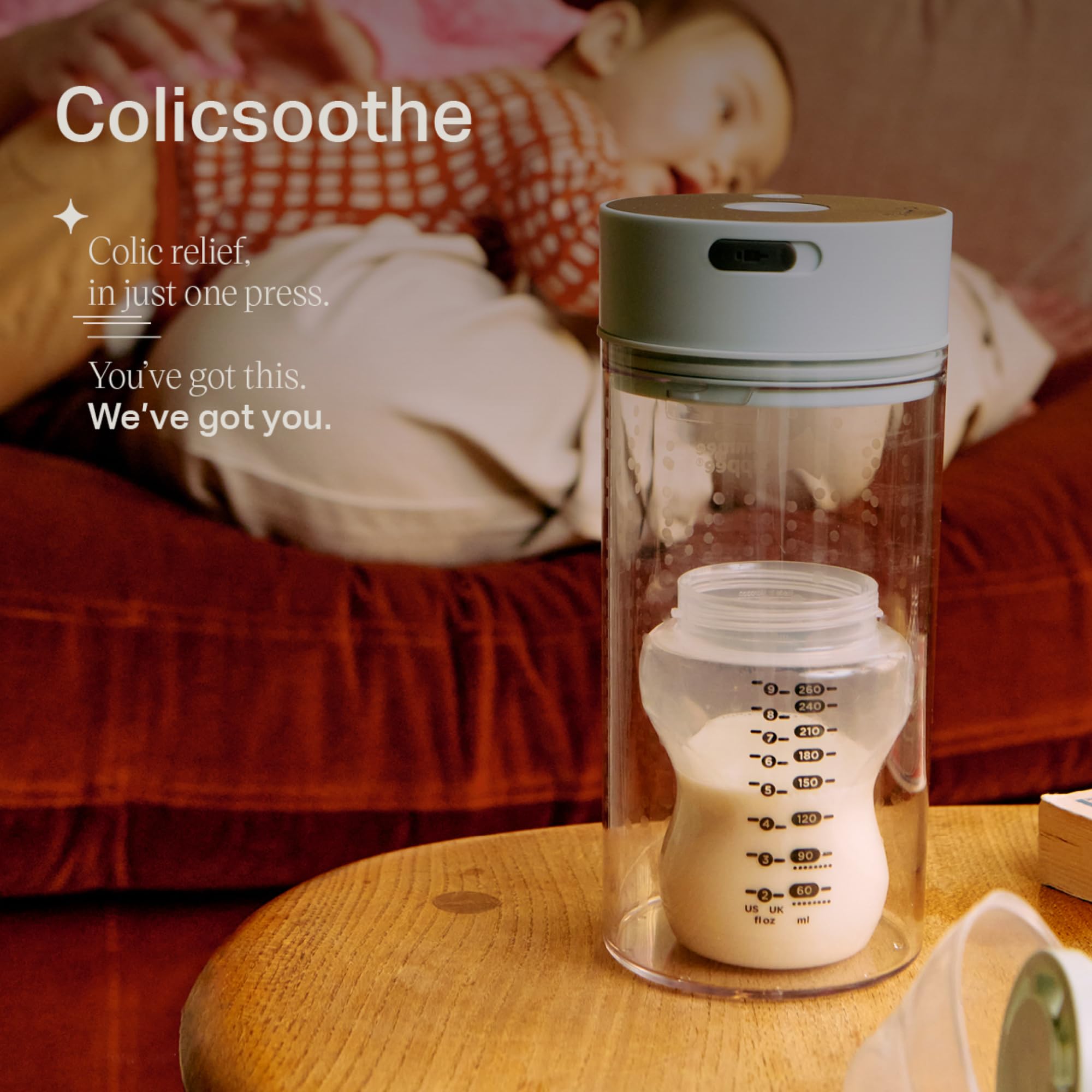 Foto 3 pulgar | Botella Eliminadora de Aire Anticólico Colicsoothe Tommee Tippee - Venta Internacional