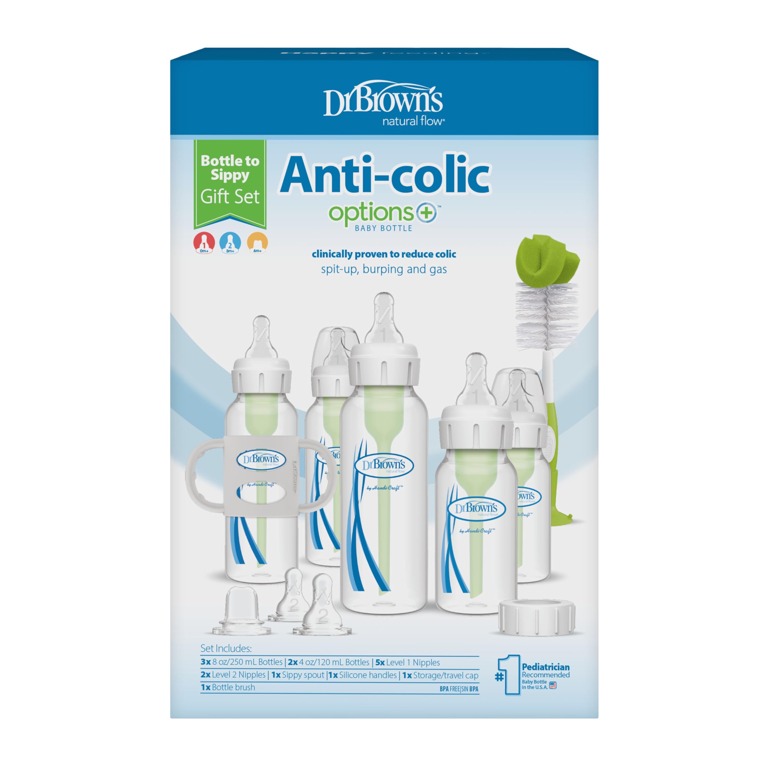 Foto 3 pulgar | Kit Biberón Dr. Brown's Natural Flow Anti-colic - Venta Internacional