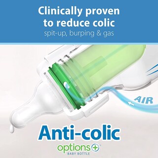 Foto 3 | Biberón Dr. Brown's Natural Flow Anti-colic 250 ml de Vidrio - Venta Internacional
