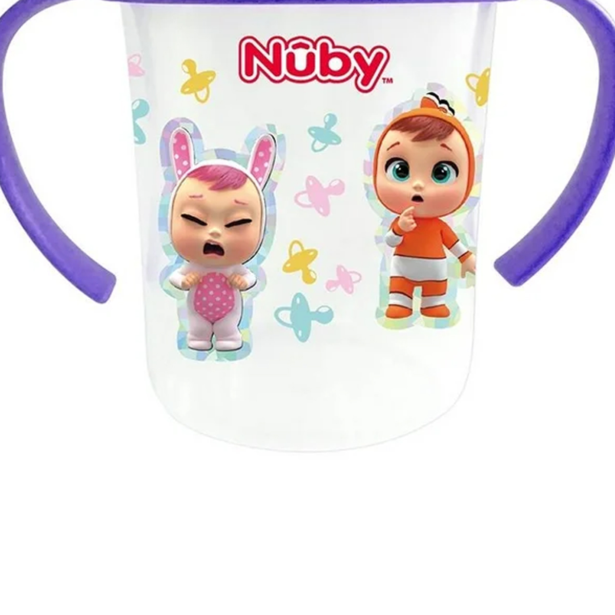 Foto 4 pulgar | Taza Entrenadora Nuby Bebés Llorones 8oz Morado