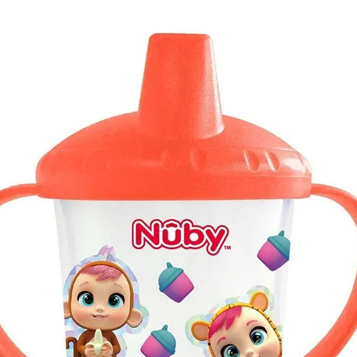 Foto 2 | Taza Entrenadora Nuby Bebés Llorones 8oz Naranja