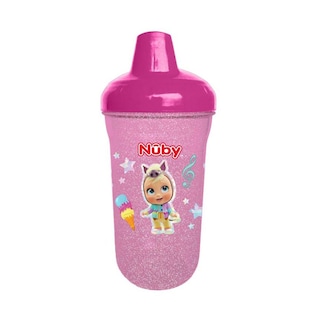 Foto 1 | Vaso Entrenador Nuby Antiderrames Bebés Llorones 10oz Rosa