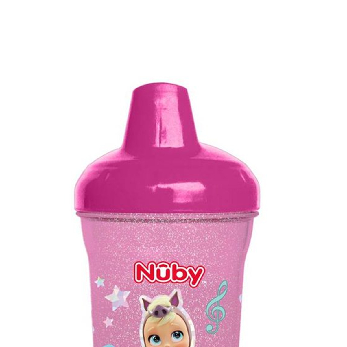Foto 3 pulgar | Vaso Entrenador Nuby Antiderrames Bebés Llorones 10oz Rosa