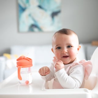 Foto 5 | Copa Con Pajita Dr. Brown's Milestones Baby's First 270 Ml Coral 6m+ - Venta Internacional.