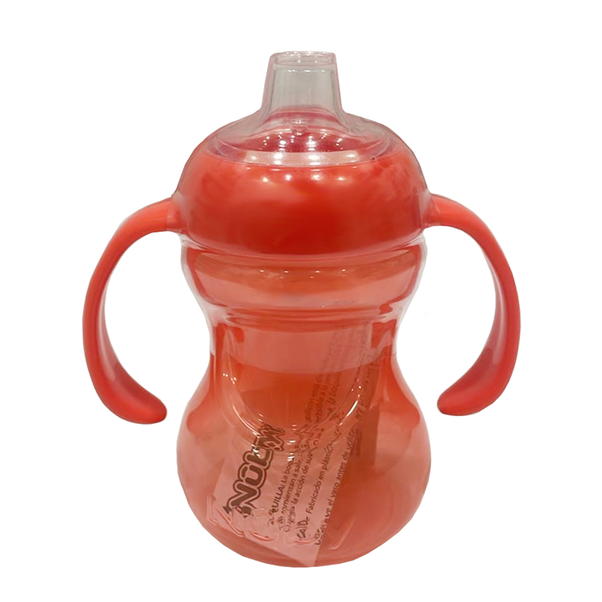 Vaso Entrenador Nuby Mini Sipper Boquilla Suave 5 Oz Rojo