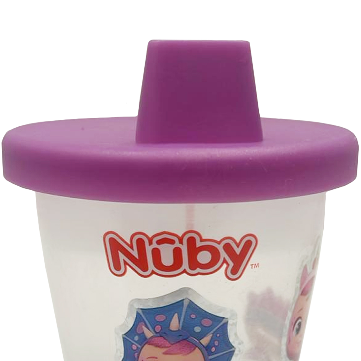 Foto 3 pulgar | Vaso Entrenador Nuby para Bebés 7 Oz Lila