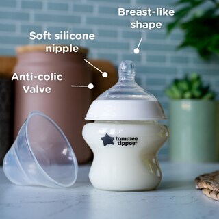Foto 3 | Biberón Tommee Tippee Closer To Nature 270 Ml Anticólico - Venta Internacional.
