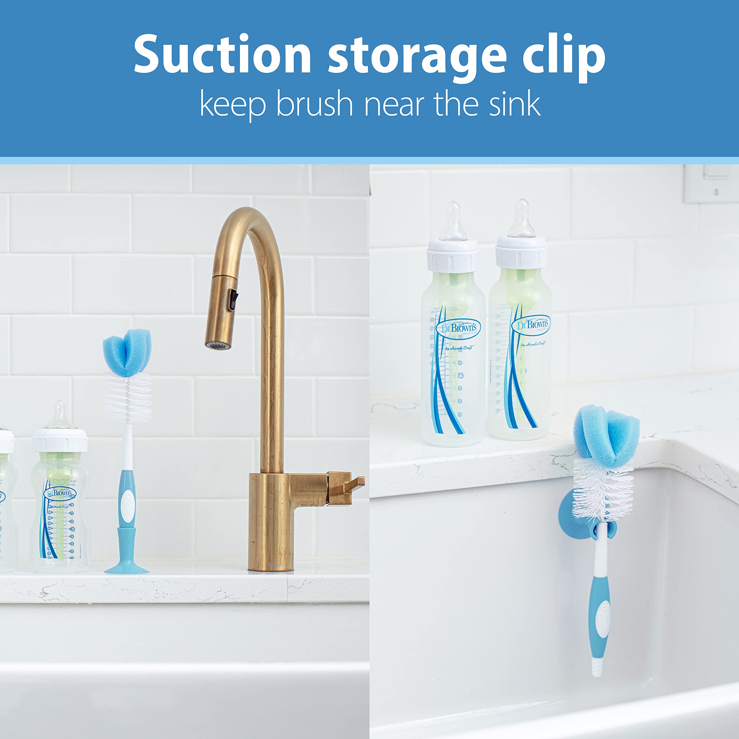 Foto 8 pulgar | Set De Biberones Dr. Brown's Natural Flow Anti-colic Blue - Venta Internacional.