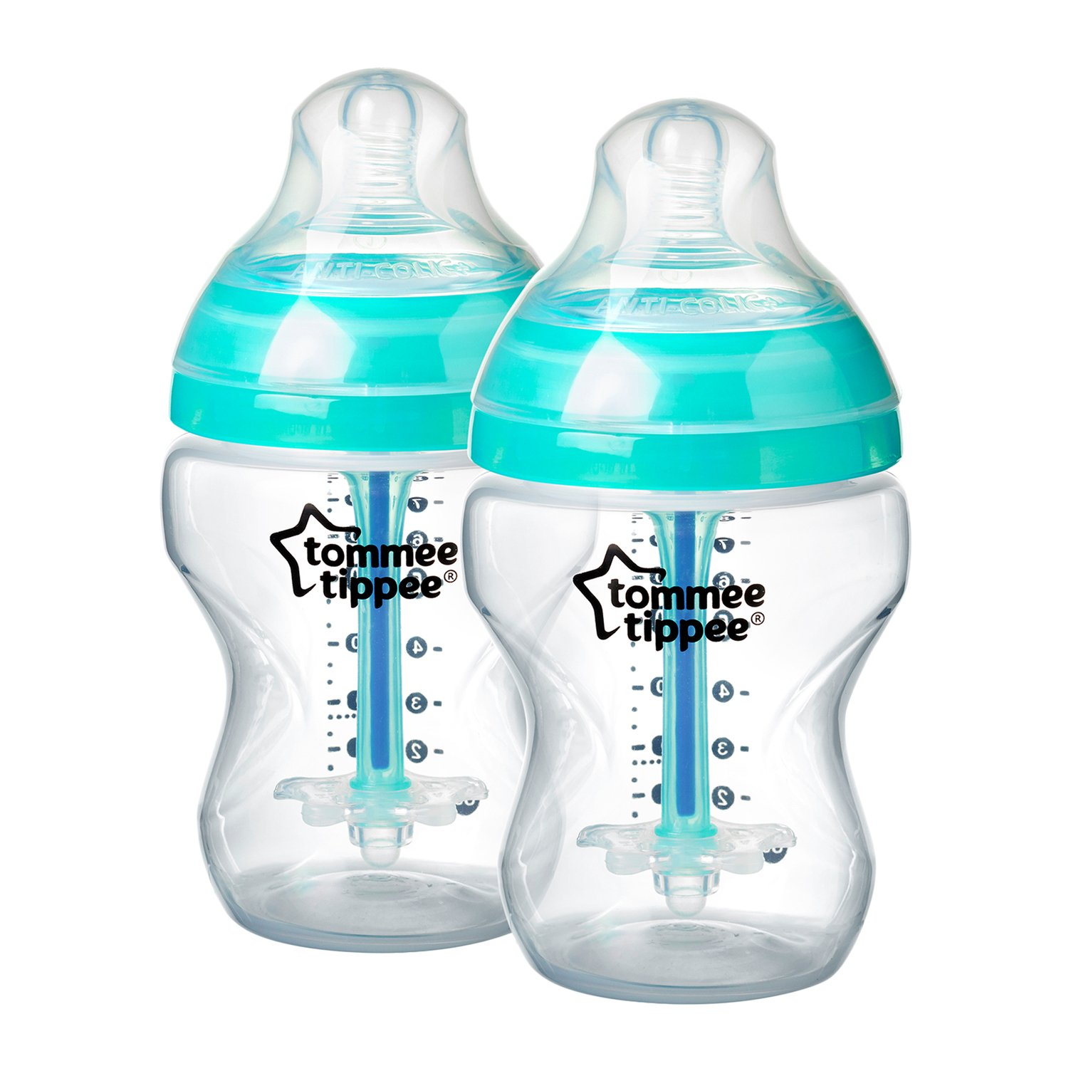 Foto 3 | Set De Iniciación A La Alimentación Con Biberón Tommee Tippee Anticólico Para Recién Nacidos - Venta Internacional.