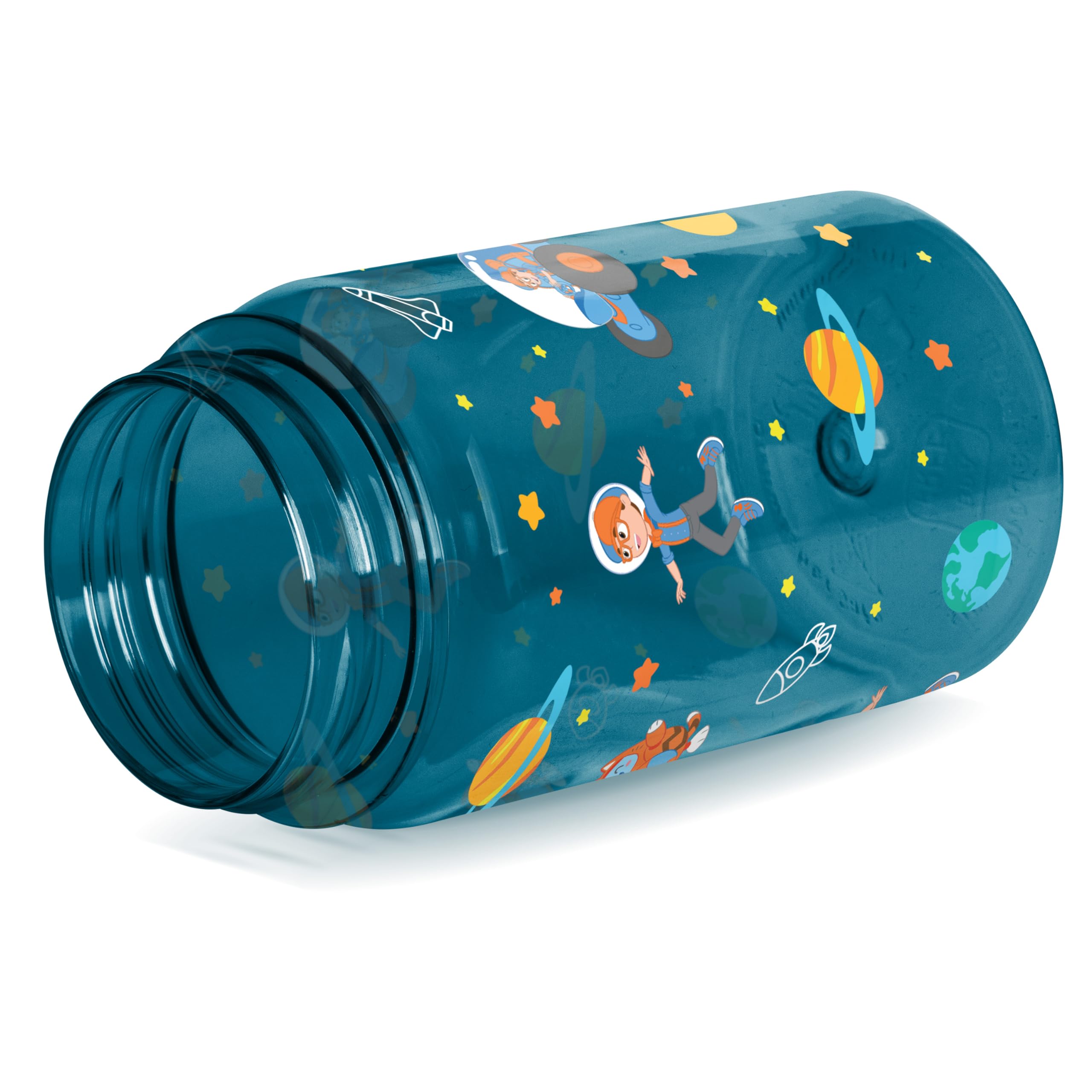 Foto 2 | Botella De Agua Simple Modern Blippi Kids De 350 Ml Con Tapa De Pajita - Venta Internacional.