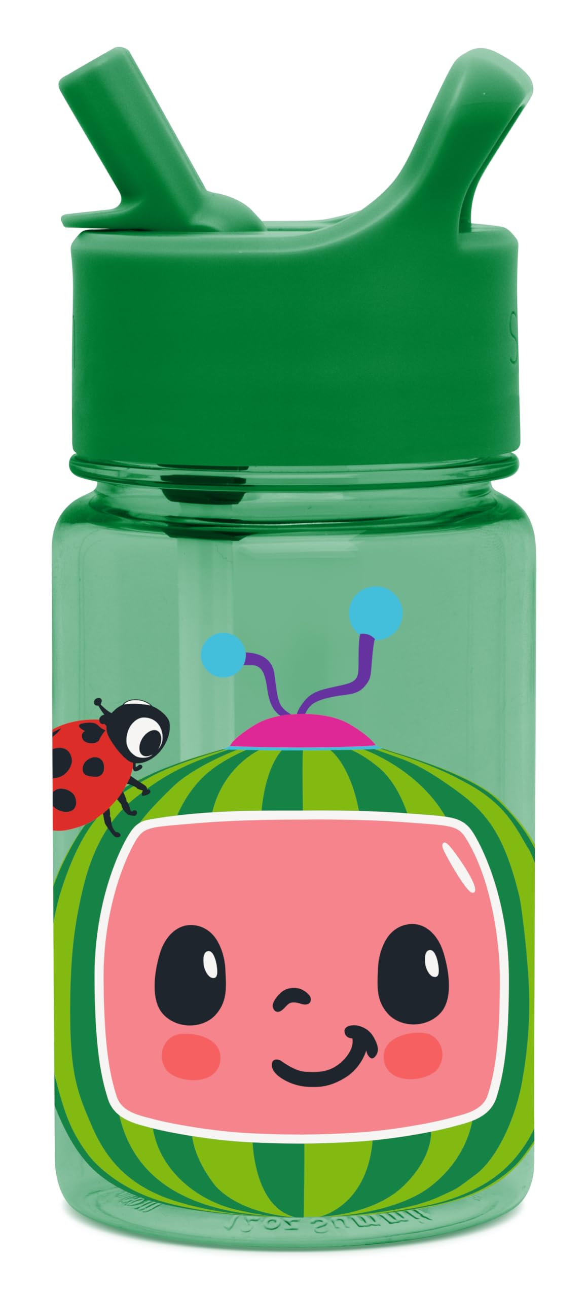Botella De Agua Simple Modern Cocomelon Kids Tritan 350 Ml Sin Bpa - Venta Internacional.