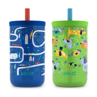 Foto 1 | Juego De Vasos Ello Bop, Paquete De 2 Unidades, 350 Ml, Para Niños Con Asa De Transporte, Sin Bpa - Venta Internacional