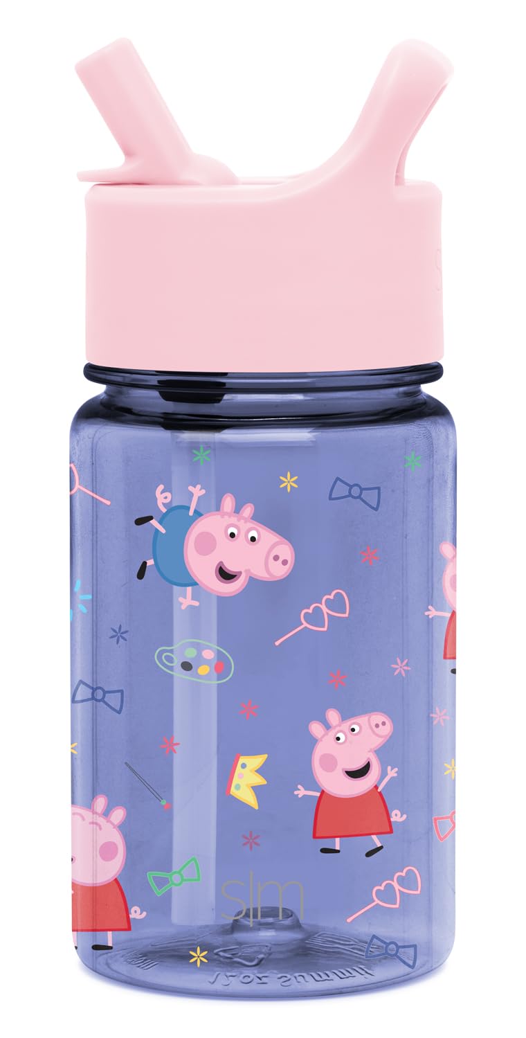 Foto 1 | Botella De Agua Simple Modern Peppa Pig Kids 350 Ml Sin Bpa - Venta Internacional.
