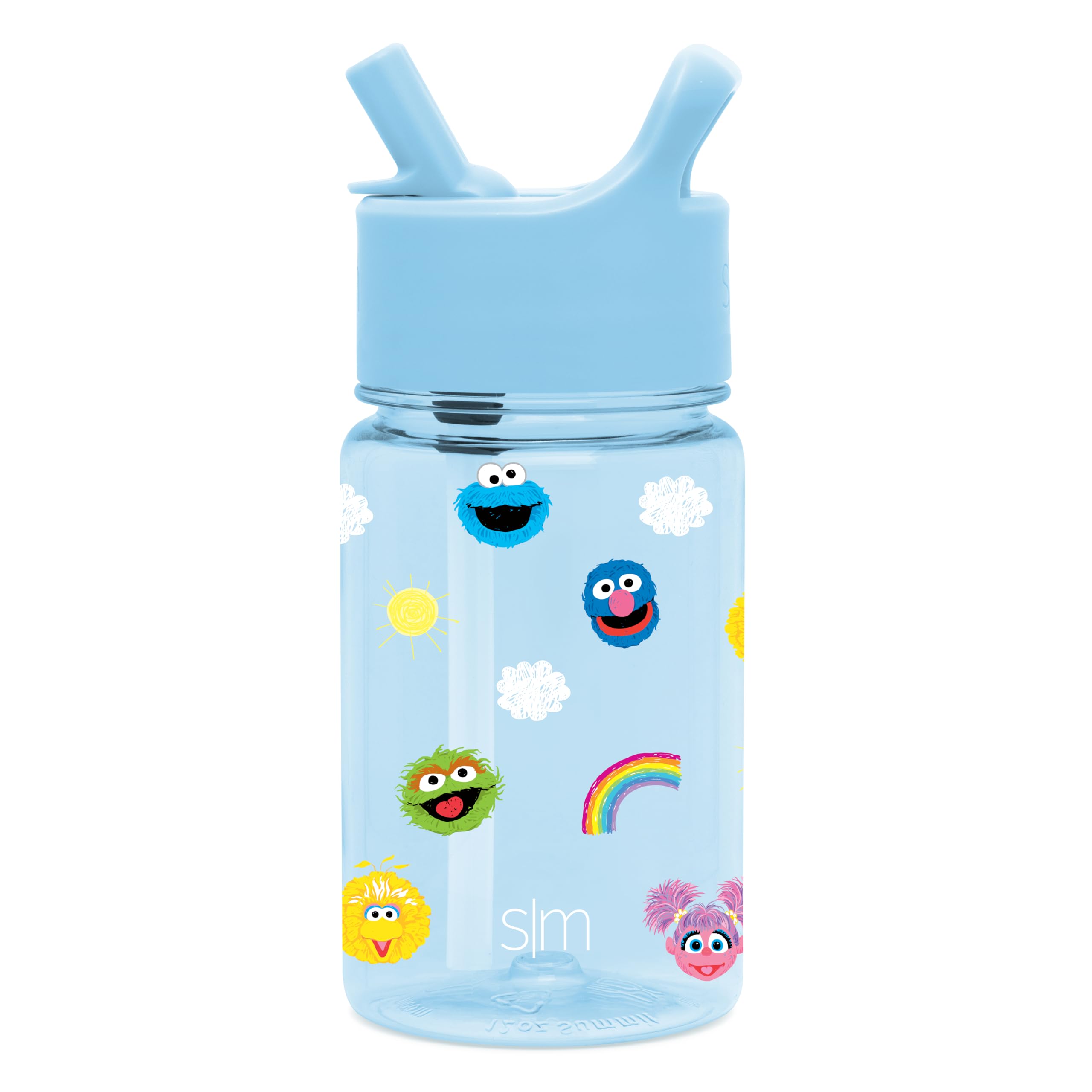 Foto 2 pulgar | Botella De Agua Simple Modern Sesame Street Kids De 350 Ml Sin Bpa - Venta Internacional.