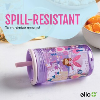 Foto 6 | Juego De Vasos Ello Bop De Plástico Para Niños De 360 Ml Con Pajita, Paquete De 2 - Venta Internacional.