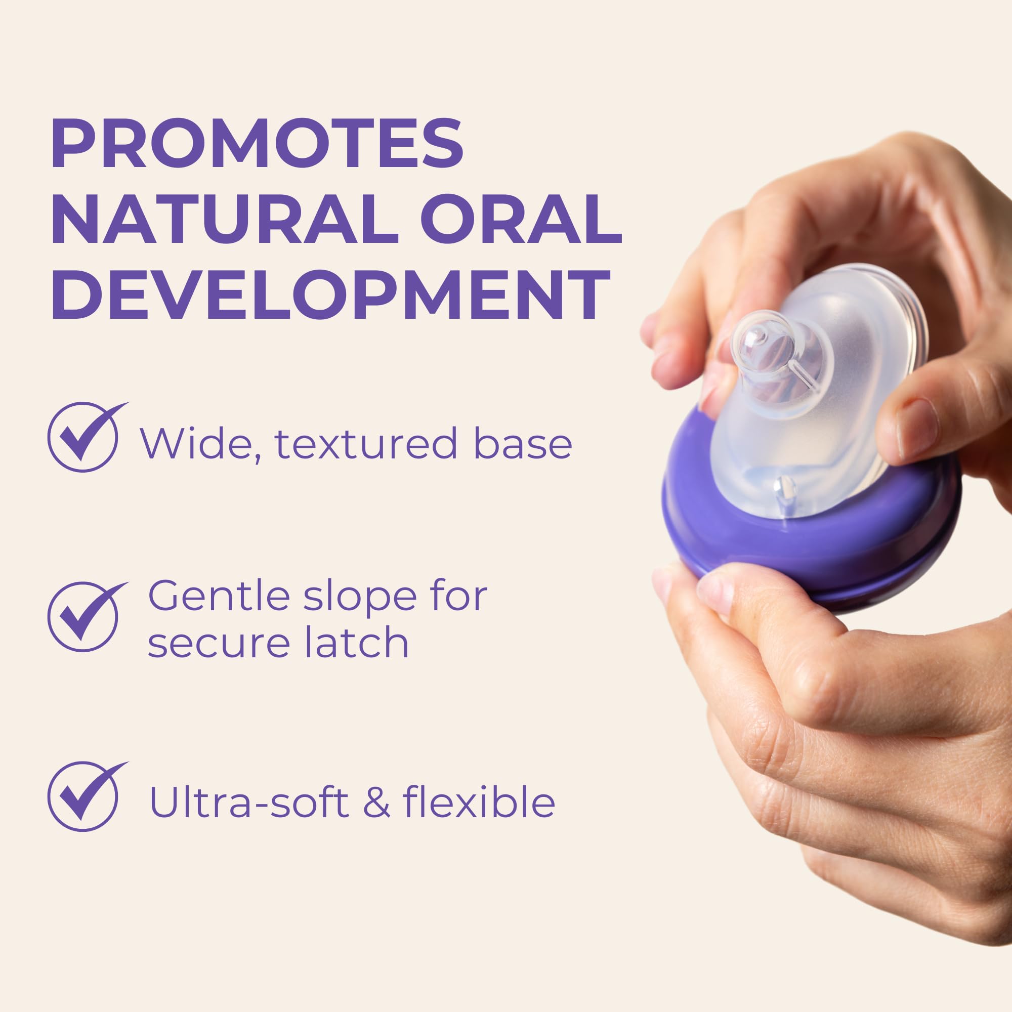 Foto 4 pulgar | Boquillas Para Biberones Lansinoh Naturalwave De 3 Meses O Más, 2 Unidades - Venta Internacional.