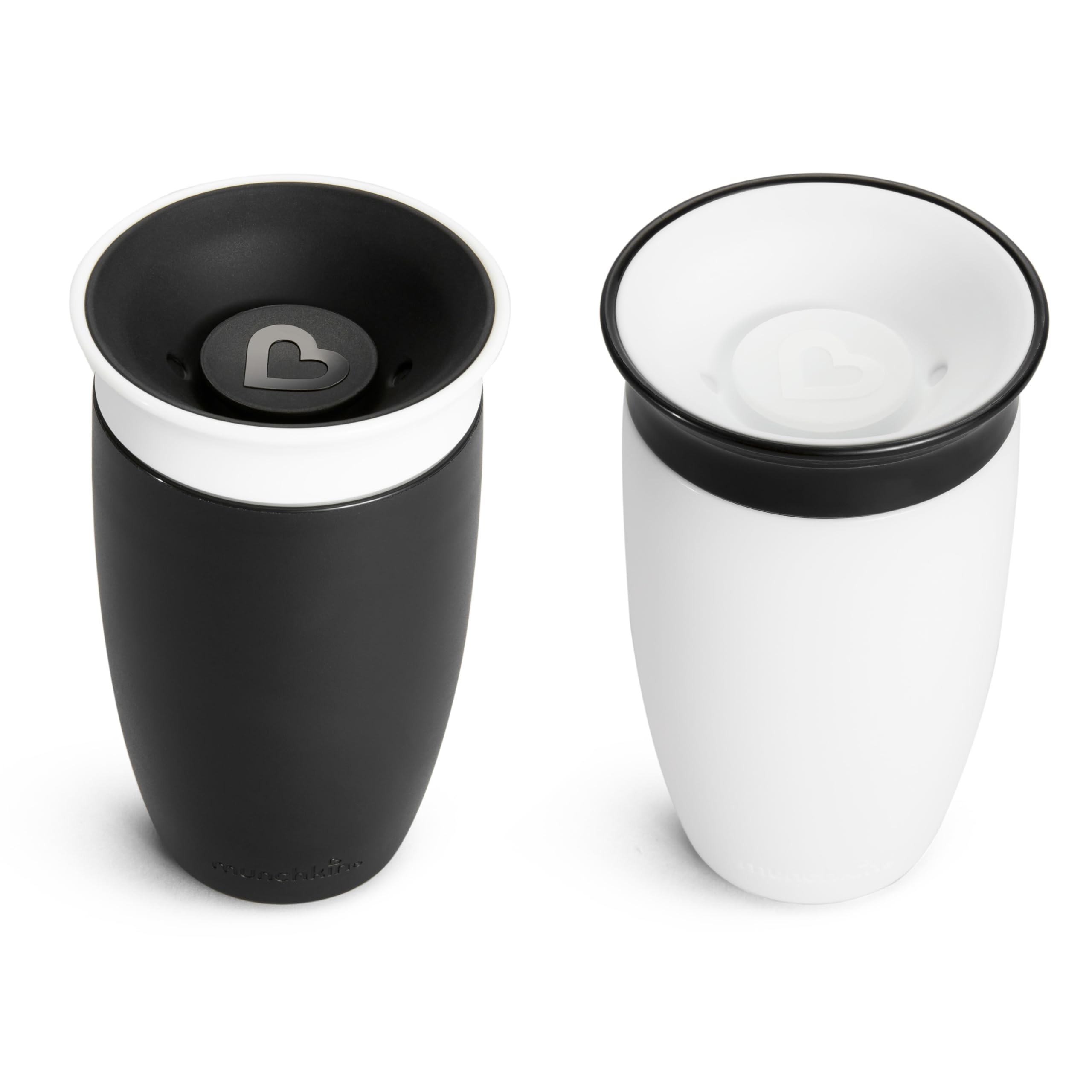 Foto 4 pulgar | Sippy Cup Munchkin Miracle 360 Para Niños Pequeños, 300 Ml, Paquete De 2 Unidades, Color Blanco Y Negro - Venta