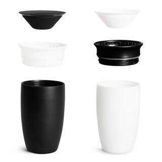 Foto 4 | Sippy Cup Munchkin Miracle 360 Para Niños Pequeños, 300 Ml, Paquete De 2 Unidades, Color Blanco Y Negro - Venta