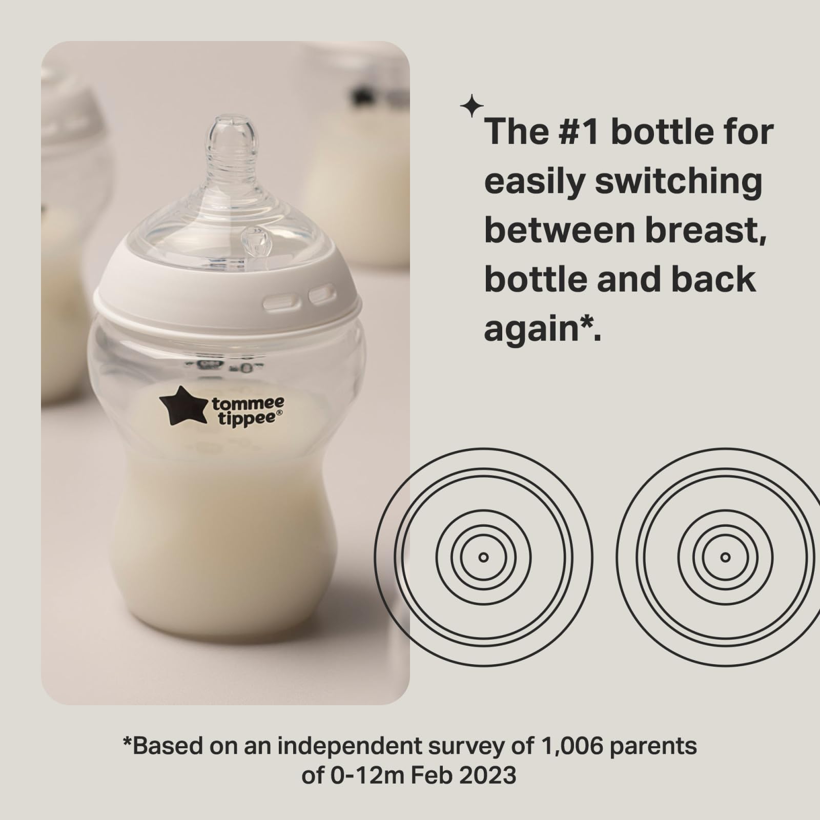 Foto 3 pulgar | Biberones Tommee Tippee Natural Start, Anticólicos, 270 Ml, Más De 0 Meses, Paquete De 4 - Venta Internacional.