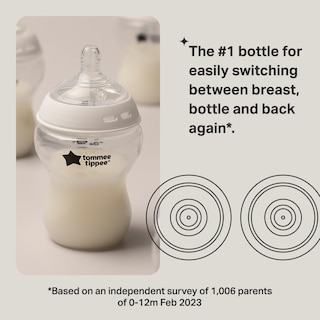 Foto 2 | Biberones Tommee Tippee Natural Start, Anticólicos, 270 Ml, Más De 0 Meses, Paquete De 4 - Venta Internacional.